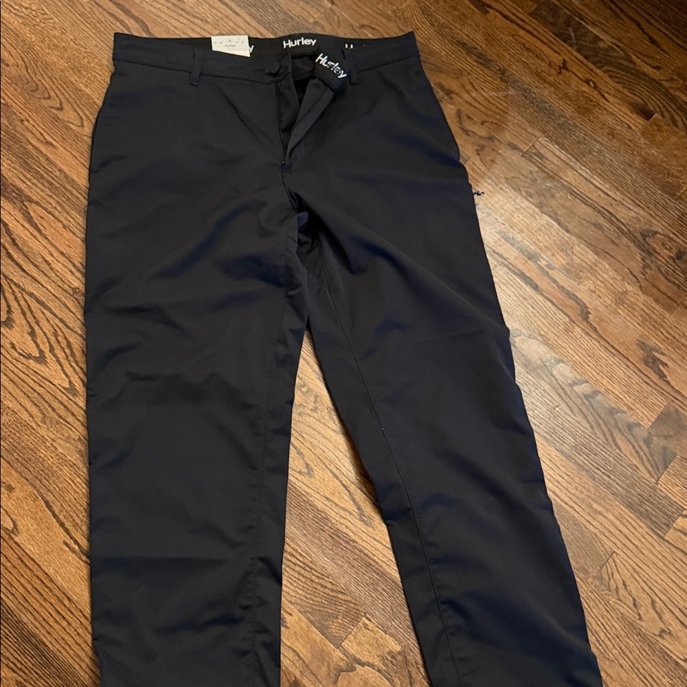 Hurley Black Pants, 38/32
